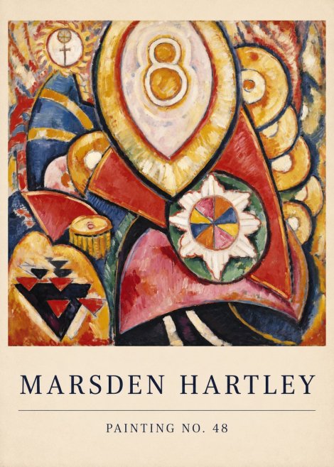 Marsden Hartley Painting No. 48 No6 - Poszter