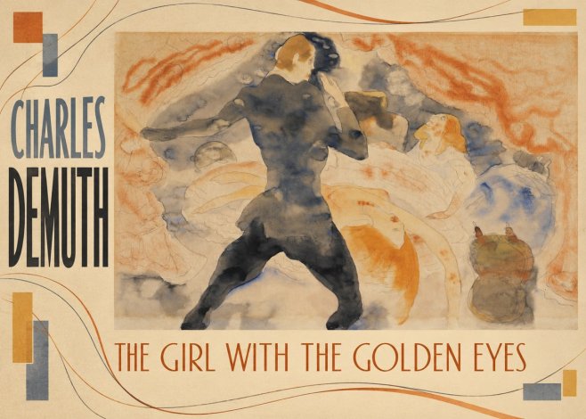 Charles Demuth The Girl with the Golden Eyes No2 - Poszter