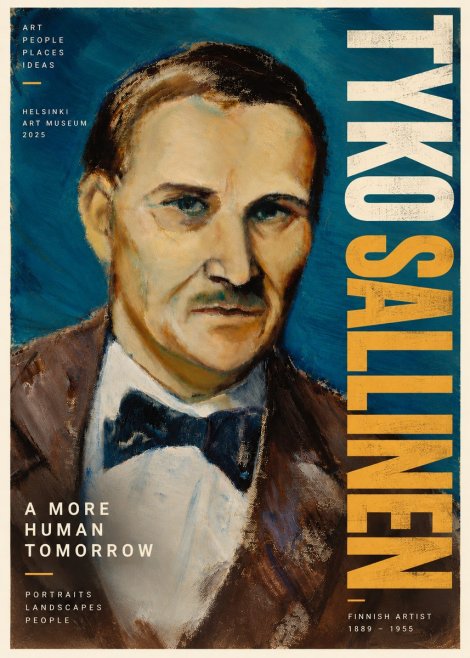 Tyko Sallinen Portrait of a Man I No6 - Poszter