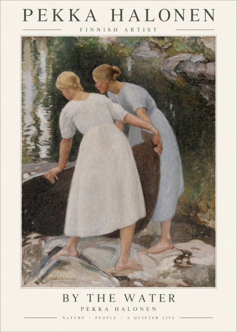 Pekka Halonen By the Water No1 - Poszter