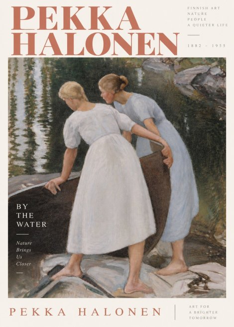 Pekka Halonen By the Water No6 - Poszter