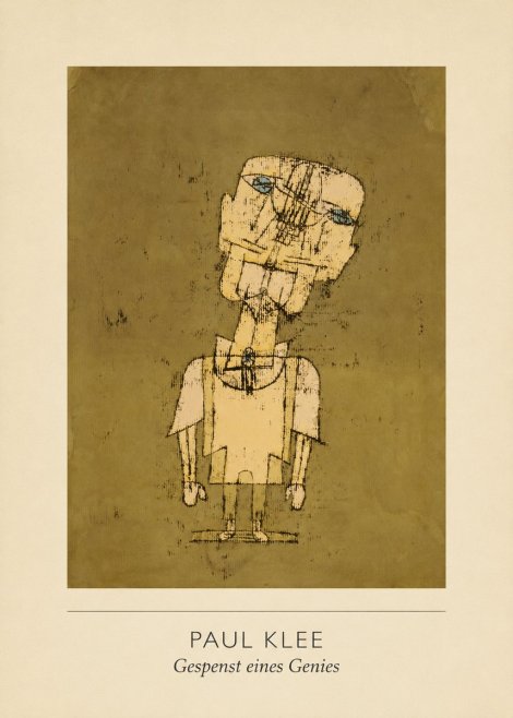 Paul Klee Gespenst Eines Genies No4 - Poszter