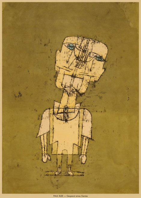 Paul Klee Gespenst Eines Genies No6 - Poszter