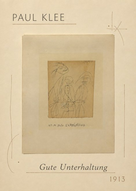 Paul Klee Gute Unterhaltung No1 - Poszter