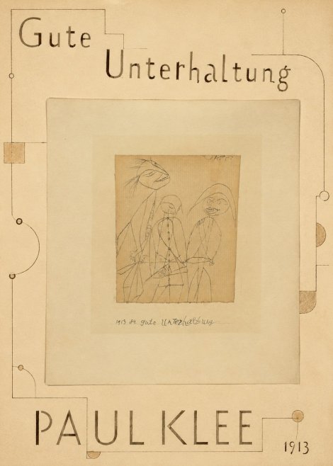 Paul Klee Gute Unterhaltung No3 - Poszter