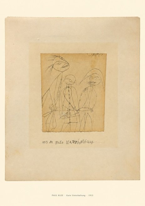 Paul Klee Gute Unterhaltung No6 - Poszter