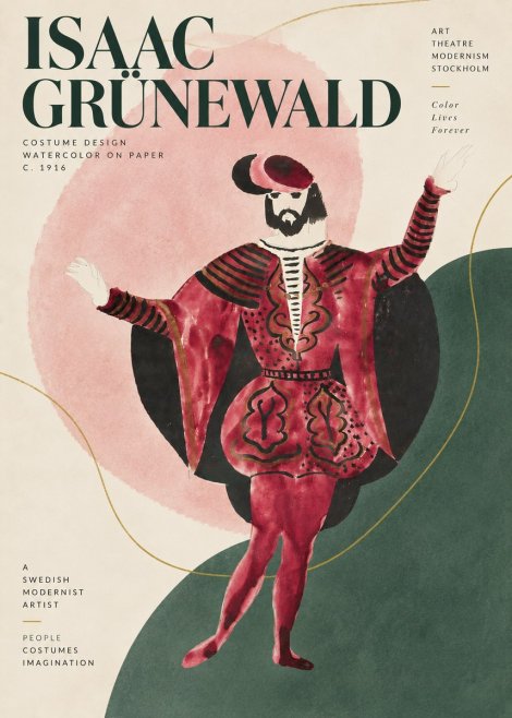 Isaac Grünewald Costume Design II No5 - Poszter