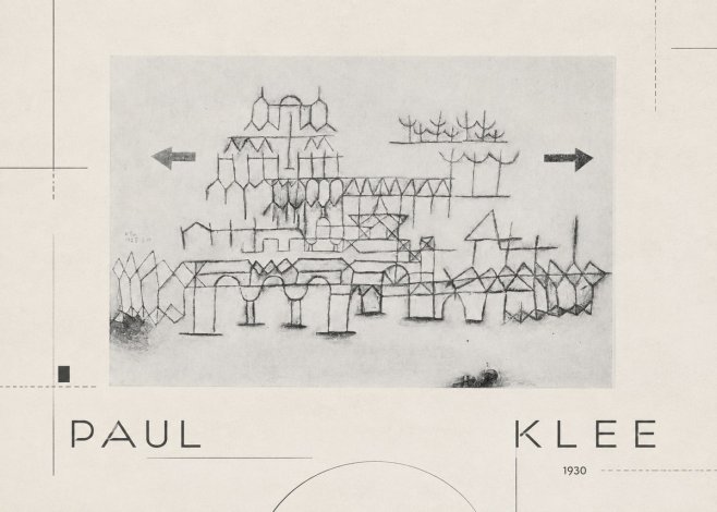 Paul Klee Architektur No2 - Poszter