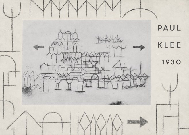 Paul Klee Architektur No6 - Poszter
