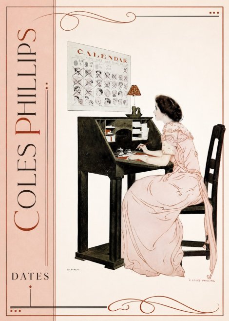 Coles Phillips Dates No2 - Poszter