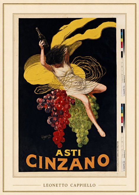 Leonetto Cappiello Asti Cinzano I No3 - Poszter
