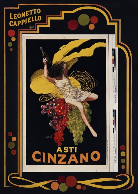 Leonetto Cappiello Asti Cinzano I No5 - Poszter