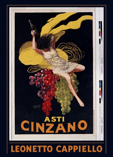 Leonetto Cappiello Asti Cinzano I No6 - Poszter