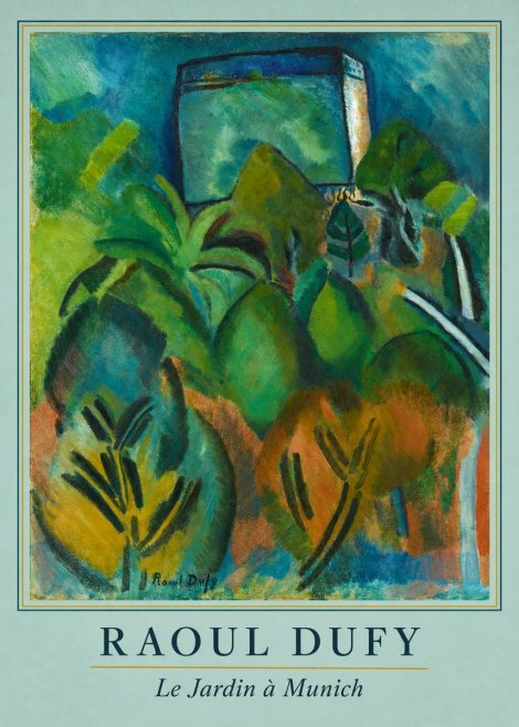 Raoul Dufy Le Jardin À Munich No3 - Poszter