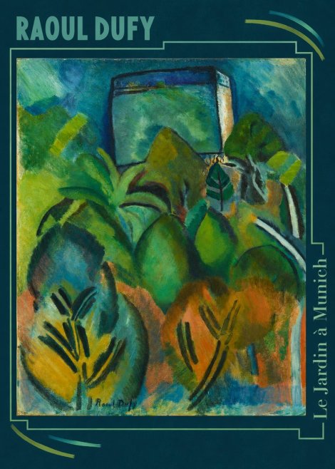 Raoul Dufy Le Jardin À Munich No6 - Poszter