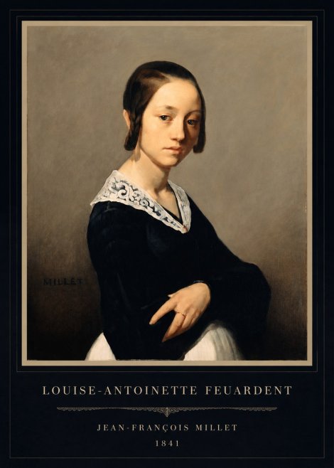 Jean-François Millet Louise-antoinette Feuardent No4 - Poszter