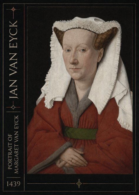 Jan van Eyck Portrait of Margaret Van Eyck I No2 - Poszter