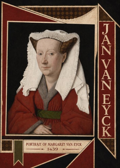 Jan van Eyck Portrait of Margaret Van Eyck I No6 - Poszter
