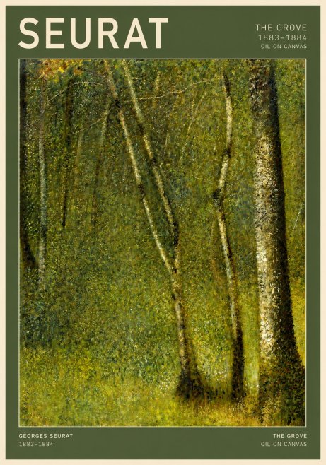Seurat The Grove No2 - Poszter