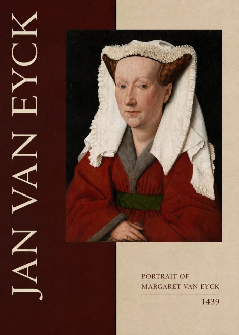 Jan van Eyck Portrait of Margaret Van Eyck II No5 - Poszter