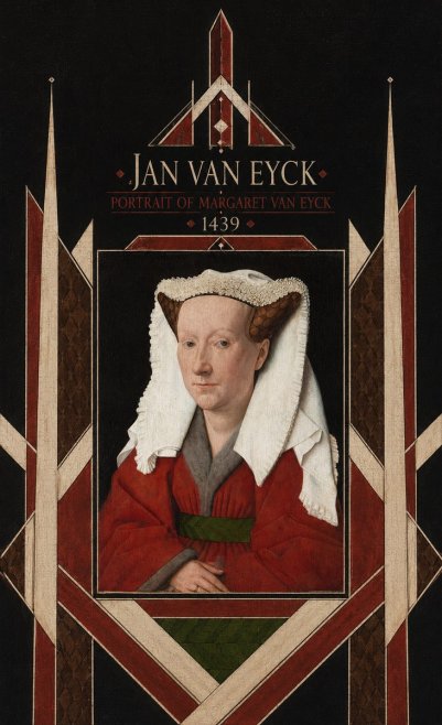 Jan van Eyck Portrait of Margaret Van Eyck II No6 - Poszter