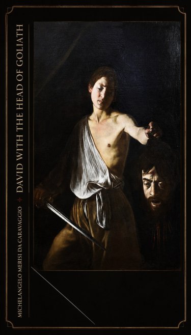 Michelangelo Merisi da Caravaggio David with the Head of Goliath II No3 - Poszter