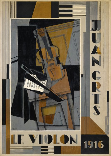 Juan Gris Le Violon No6 - Poszter