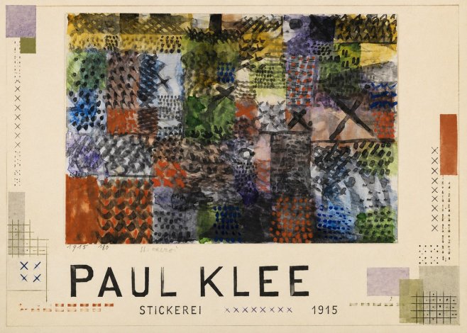 Paul Klee Stickerei No3 - Poszter