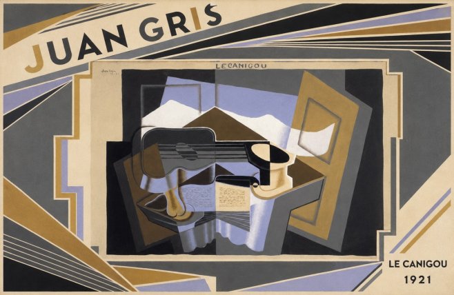 Juan Gris Le Canigou No4 - Poszter
