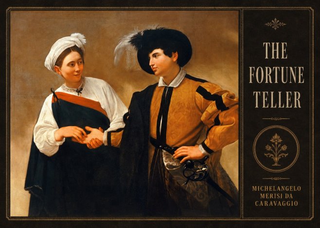 Michelangelo Merisi da Caravaggio The Fortune Teller I No4 - Poszter