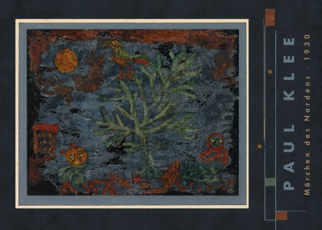 Paul Klee Märchen Des Nordens No3 - Poszter