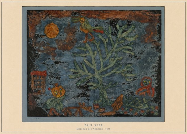 Paul Klee Märchen Des Nordens No6 - Poszter
