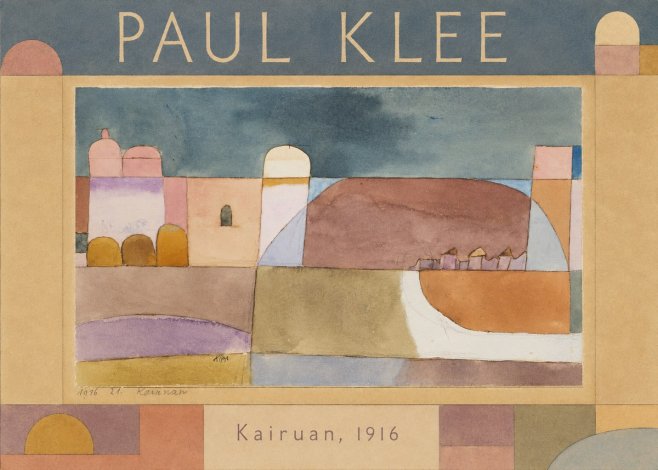 Paul Klee Kairuan, 1916 No3 - Poszter