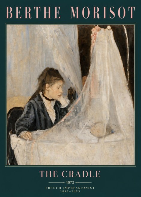Berthe Morisot The Cradle No3 - Poszter
