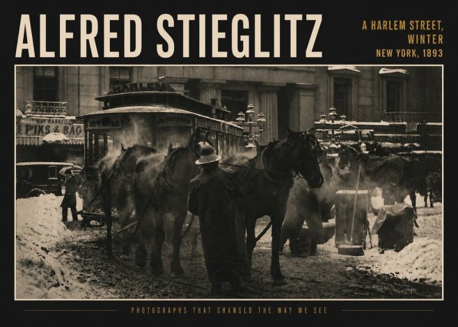 Alfred Stieglitz New York - Winter No5 - Poszter