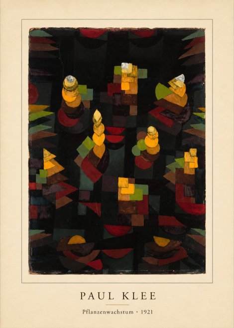 Paul Klee Pflanzenwachstum No4 - Poszter