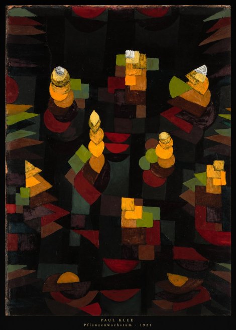 Paul Klee Pflanzenwachstum No6 - Poszter