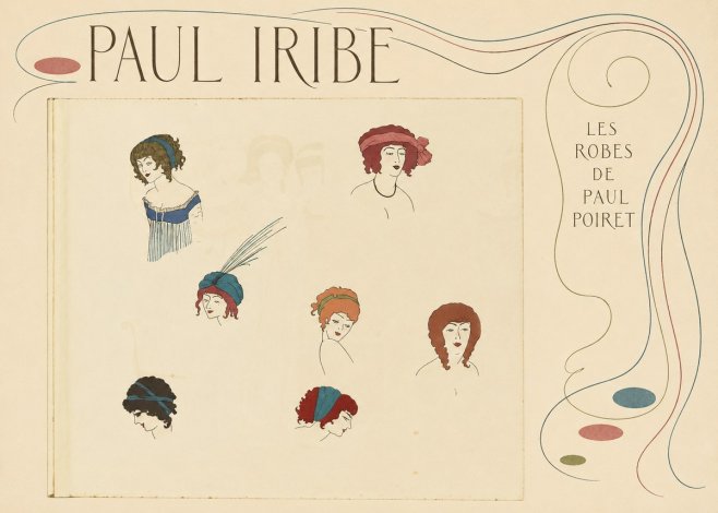 Paul Iribe Les Robes De Paul Poiret No6 - Poszter