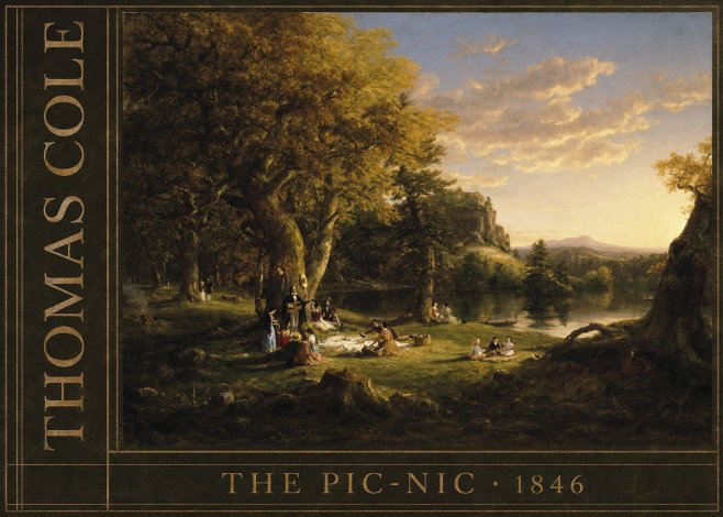 Thomas Cole The Pic-nic I No5 - Poszter