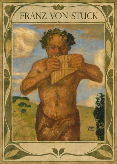Franz von Stuck Faun No5 - Poszter