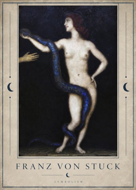 Franz von Stuck Sin No3 - Poszter