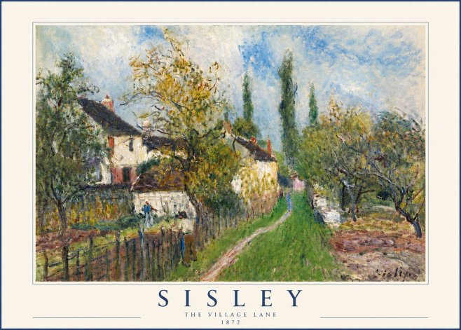 Sisley The Village Lane No4 - Poszter