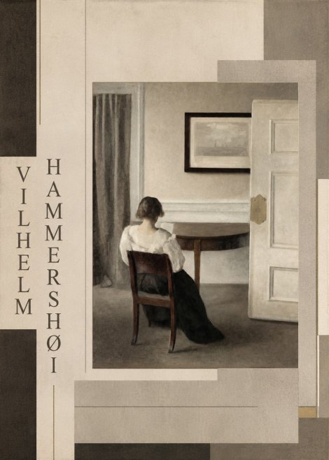 Vilhelm Hammershøi Interior with a Woman, Strandgade 30 No4 - Poszter