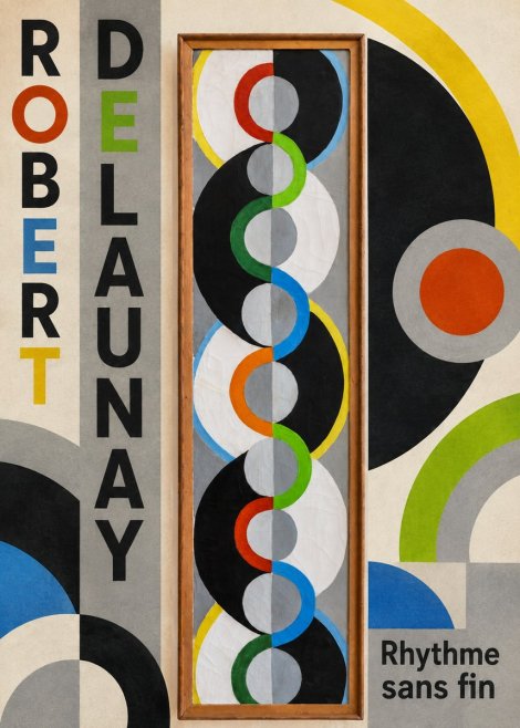 Robert Delaunay Rythme Sans Fin II No5 - Poszter