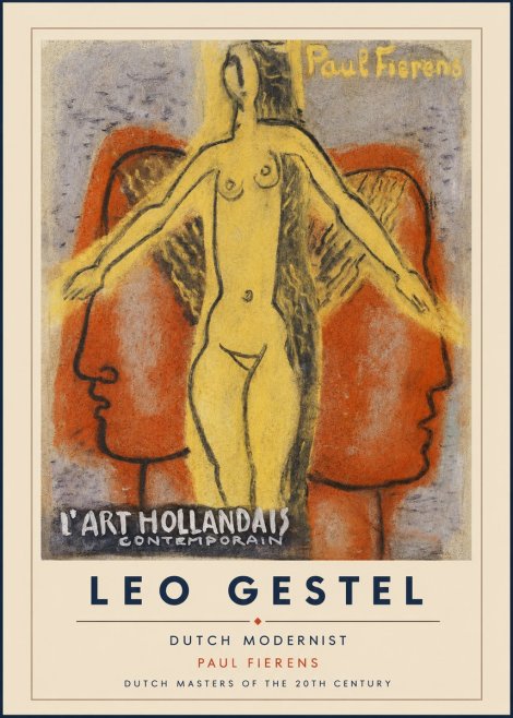 Leo Gestel L'art Hollandais Contemporain I No2 - Poszter