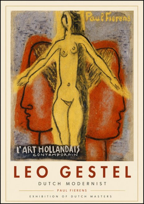Leo Gestel L'art Hollandais Contemporain I No4 - Poszter