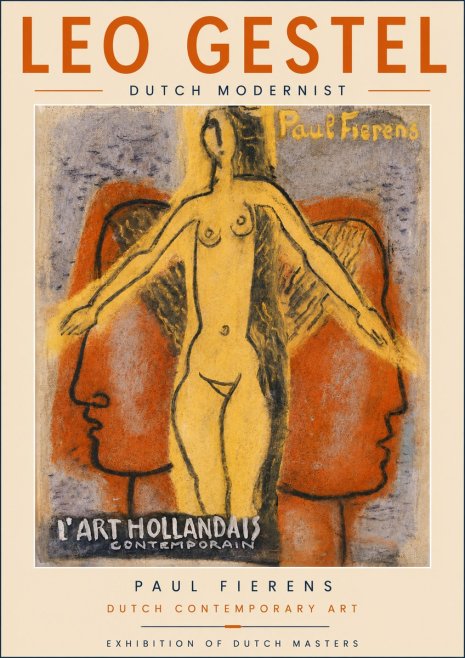 Leo Gestel L'art Hollandais Contemporain I No5 - Poszter