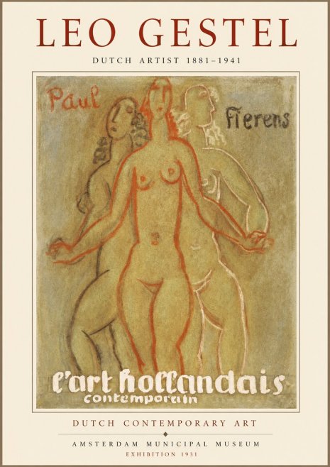 Leo Gestel L'art Hollandais Contemporain II No1 - Poszter
