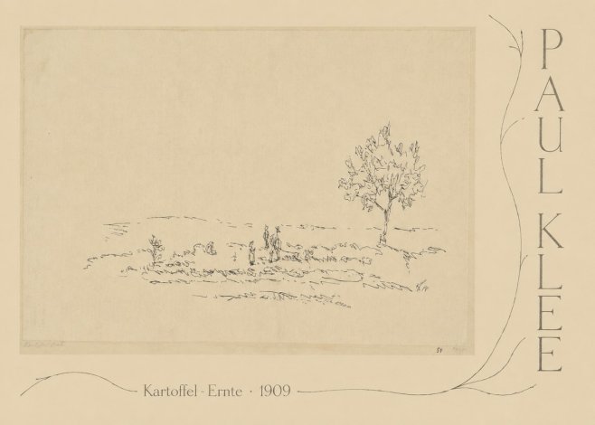 Paul Klee Kartoffel-ernte No5 - Poszter
