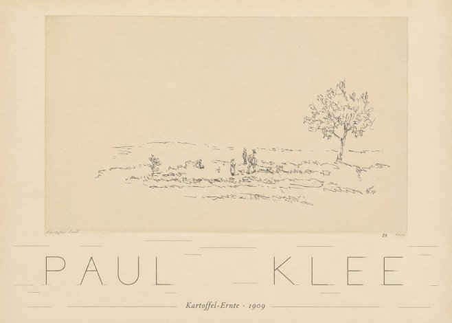 Paul Klee Kartoffel-ernte No6 - Poszter